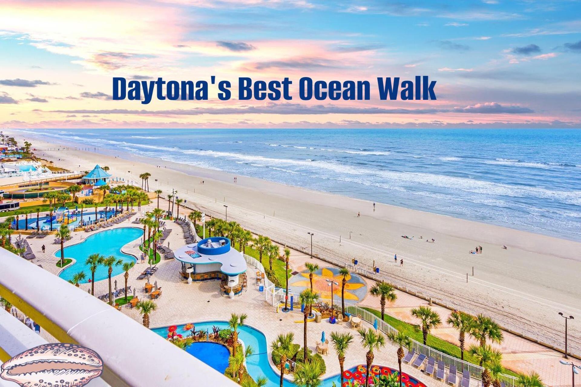 Vacation In Comfort And Luxury - 1 Bedroom Direct Oceanfront - Wyndham Ocean Walk Resort 1607 데이토나 비치 외부 사진